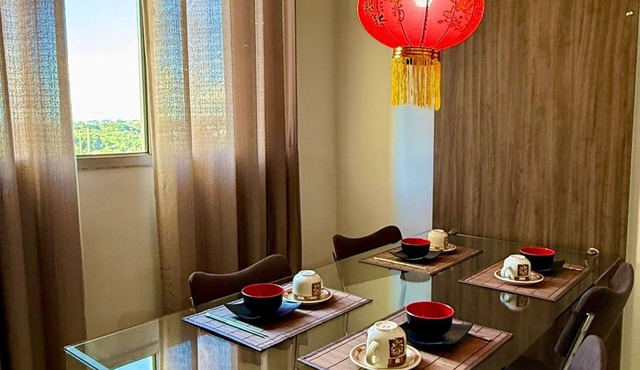 Samurai sword apartment: Oriental decoration