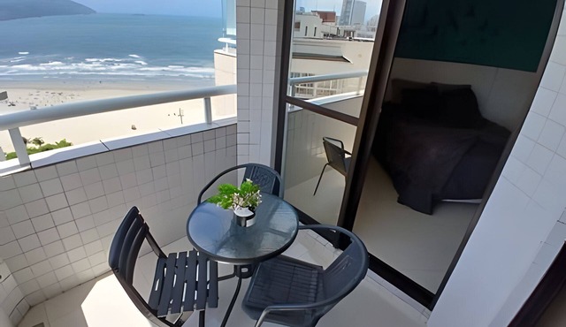 SHB - Apartment the best Santos Right on the beach