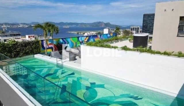 Skylux Studio with Parking Space and Heated Pool Rio De Janeiro