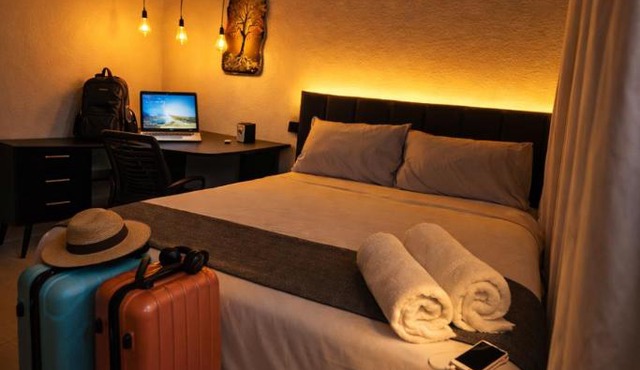 Smart Suíte 104, 105 e 106 - com Piscina, Home Office, Ar-condicionado, WiFi prox shopping