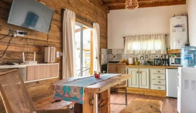 Spacious and comfortable cabin with the comfort our guests need.
