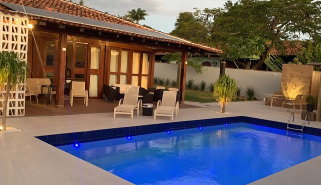 Spacious house with pool in Buzios for up to 9 guests.