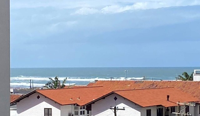 Spectacular 3 bedroom apartment with air conditioning 100 meters from the beach * sea view * 2 spaces!