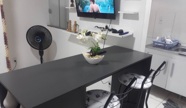 STUDIO 24m2 WITH 1 SEPARATE BEDROOM - COROA VERMELHA - ST. CROSS CABRALIA/BAHIA.