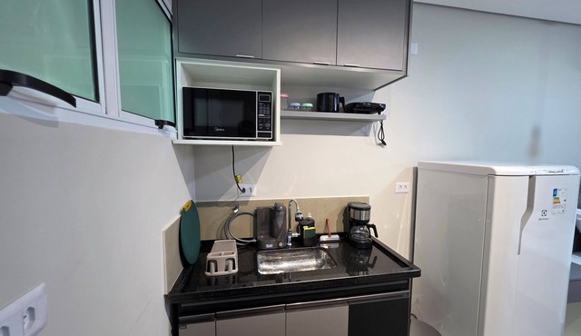 Studio apartment (20m²) in Guarulhos, next to the airport.