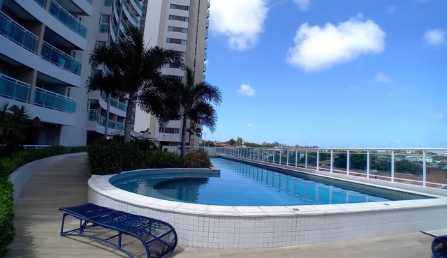 Studio flat in Fortaleza, close to shoppings, universities and event center.