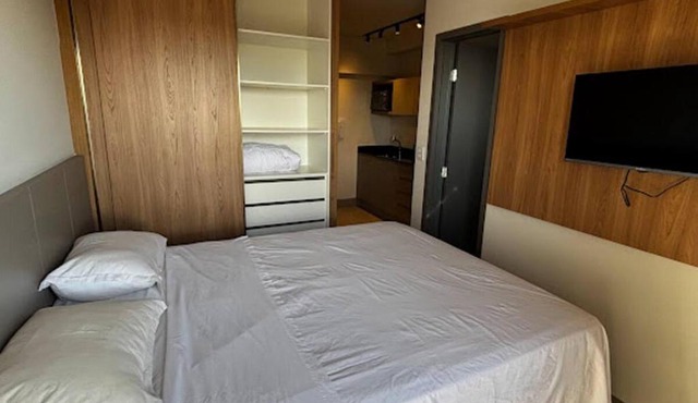 Studio com piscina e academia completa - Unidade 316