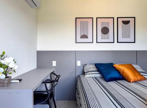 Studio confortável para 2 pessoas perto da FIP