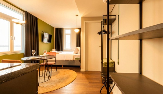 Studio conforto com vista