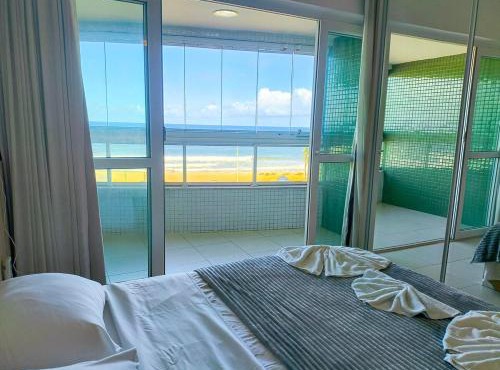 Studio Frente Mar Completo com Garagem - Orla