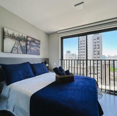 Studio GO24 POA - Moinhos - Rooftop with Pool