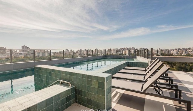 Studio in Building with Swimming Pool in Porto Alegre - JRE