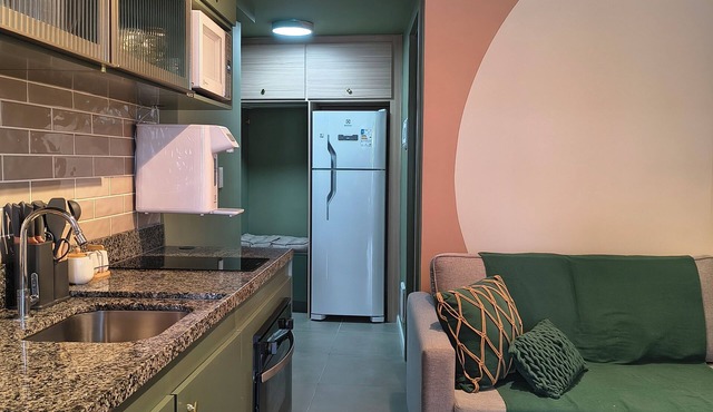 Studio in Lapa: Bohemian Rio Style