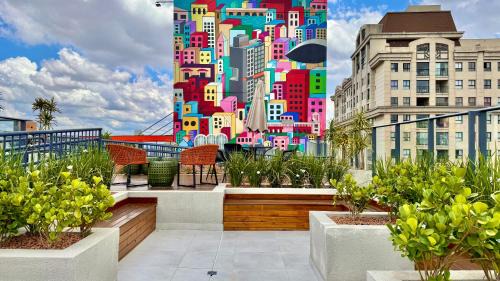 Studio Log Centro | Piscina no Rooftop | Shopping Mueller | Curitiba