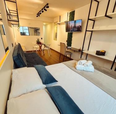 Studio New York - Apto Completo na Av Rio Branco
