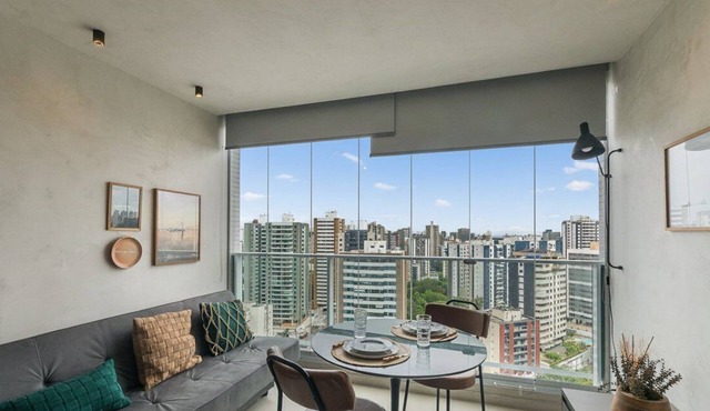 Studio With Balcony in Building With Pool Urb1406