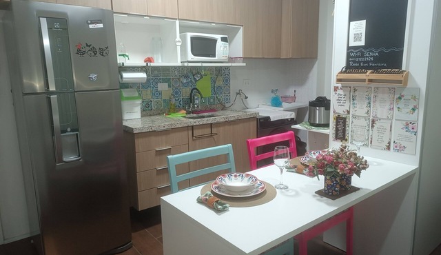 Studio with balcony and wide view in Santana - SP, Jardim São Paulo subway, 12 min