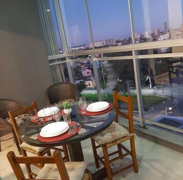 Studio Xavante 615A - com garagem, portaria 24h e uma vista linda!