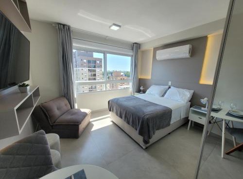 StudioLUX, Vaga Grátis, Piscina, Gym, NetFlix, ao lado da PUC