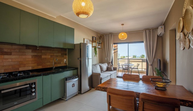 Stylish apartment ocean view