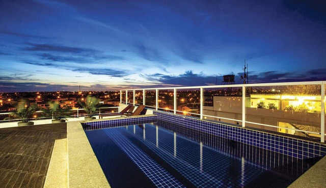 Stylish Room Steps from Vilas do Atlântico Beach Retreat | Rooftop Pool