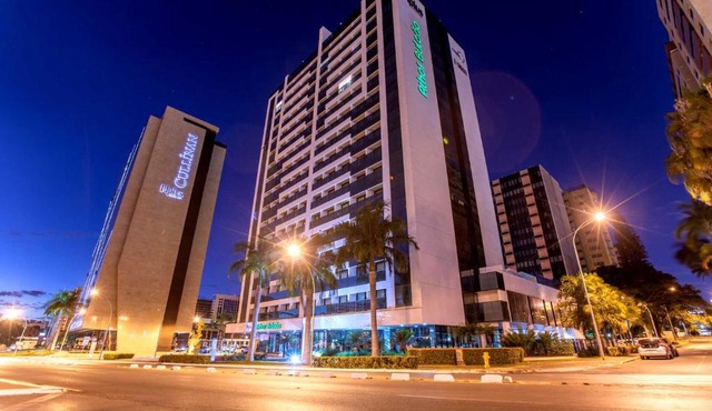 Suíte Executiva com vista pra cidade em hotel de luxo