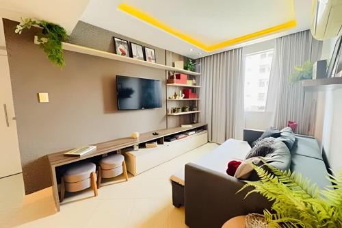 Suite apartment plus one bedroom, air conditioning, wifi, 200 meters from Boulevard Shopping