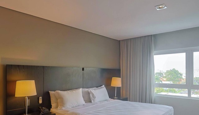 Suite Double with kitchen by ¼ UmQuarto 7-PR.