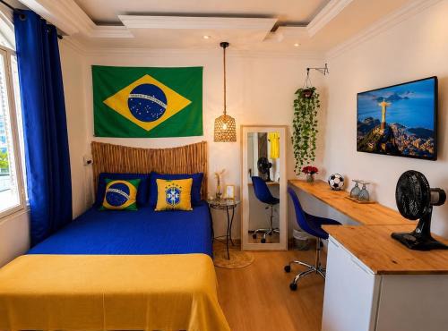 Suite na cobertura com Smart TV