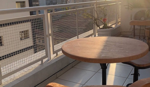 Terrace apartment/double glazing/20 m from metro republica