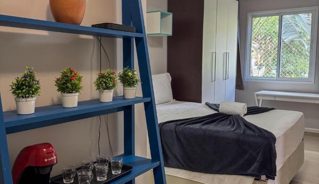 The Sun | Flat Sofisticado + Piscina e Academia