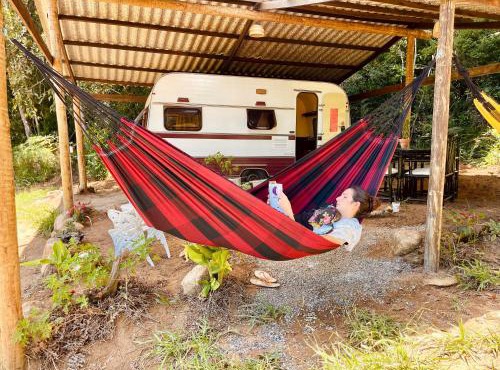 Trailer ecológico com vista panorâmica
