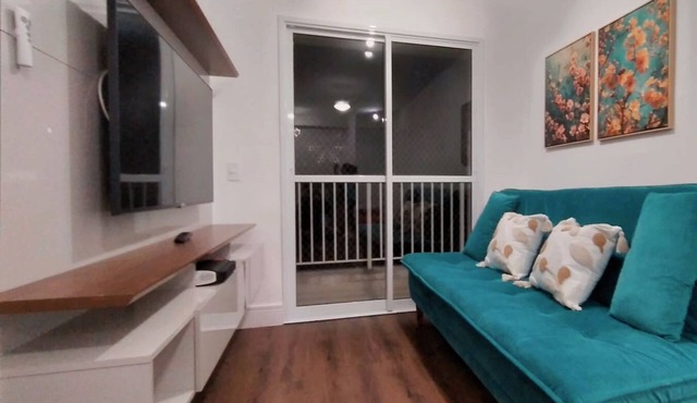 Tranquil apartment with WiFi in charming Campanário Diadema