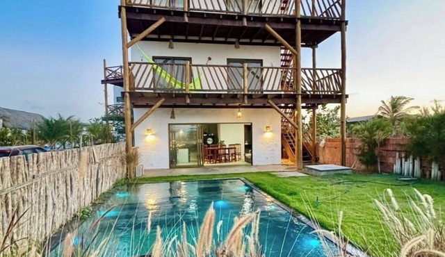 Triplex apartment with 4 suites, 80 meters from the sea at MarAmar beaches in Macapá. Luis Correia.