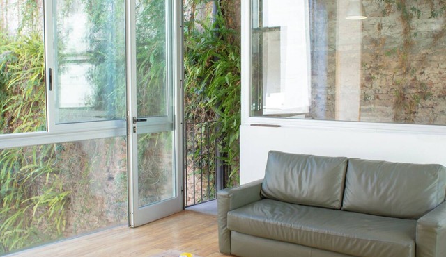 Unique 800 SQF modern, sunny, & inspiring Buenos Aires central spot stress-free.