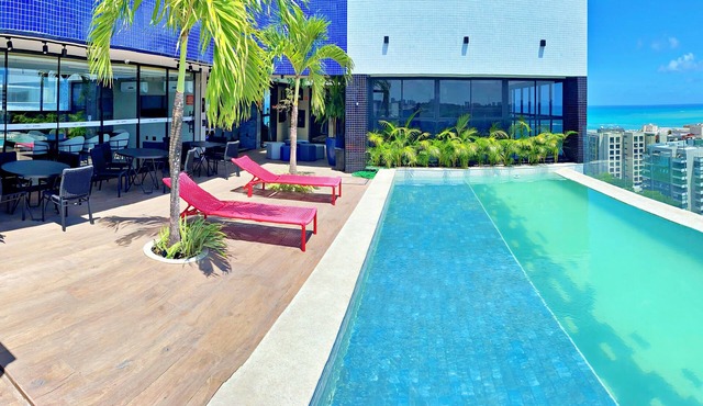 Vacanze - edf. Sky Concept apt 313, rooftop pool with panoramic view