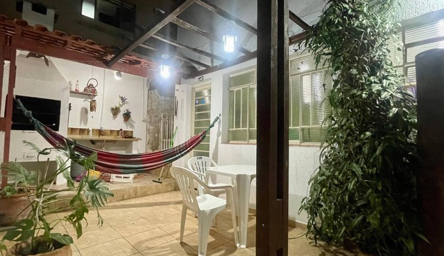 Vacation home Águas de Lindoia, 1 km from the center, with barbecue and W-Fi