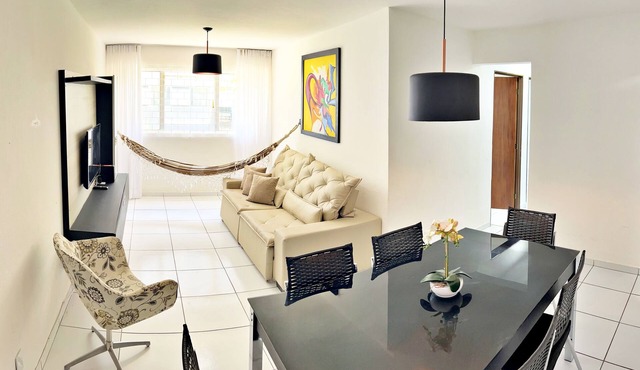 Vacation - Jardim Tropical Condominium - apt. 102 with 3/4 bedrooms and air conditioning