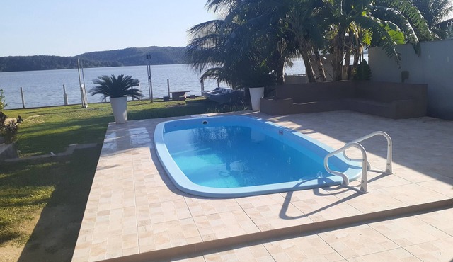 Very comfortable house with beautiful lagoon view