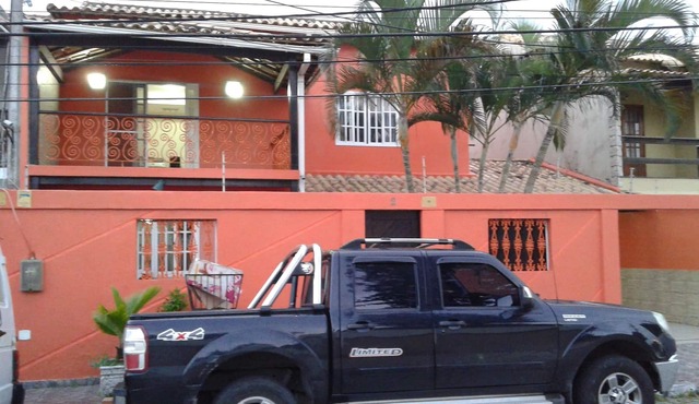 very comfortable orange house