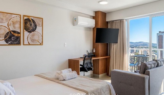Well-equipped studio in cond. with a pool MSU1005