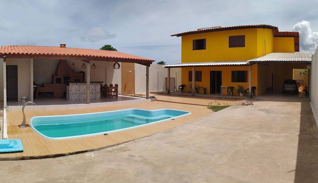 Well-located house on the south coast of Alagoas in a very quiet location