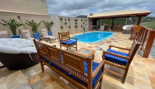 Wonderful house with pool in Capitólio-MG