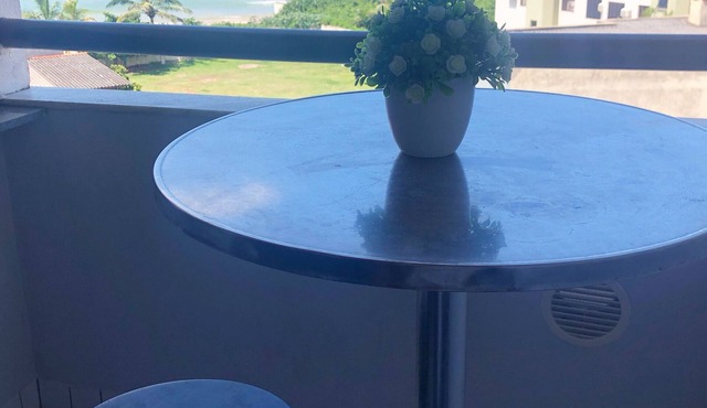 Wonderful sea view from the porch of the churrasqueria and rooms RealStay2