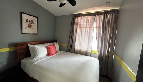 Basic Double Room, 1 Double Bed, Shared Bathroom
